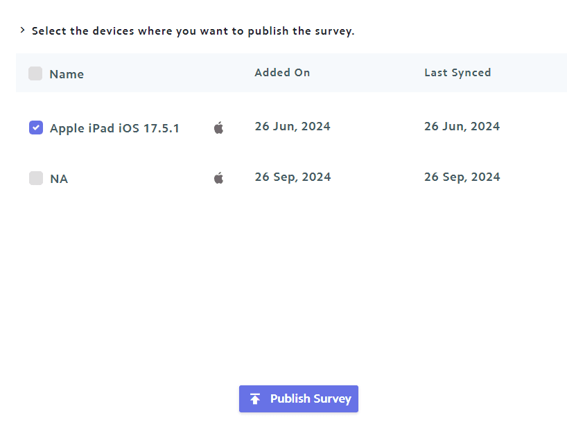 Offline Survey