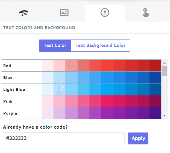 Change Font Color